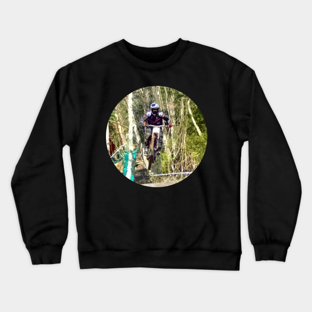 mtb Crewneck Sweatshirt by rickylabellevie